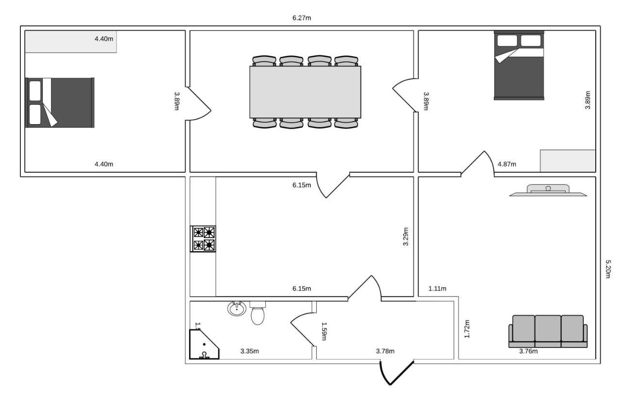 Homely 1 Bedroom Flat By The Copenhagen Lakes 外观 照片